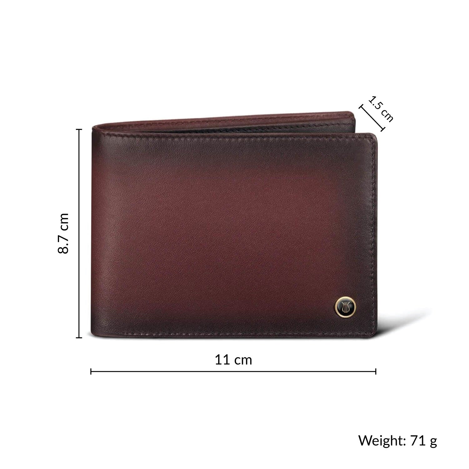 Ducorium Bordeaux Bifold Wallet