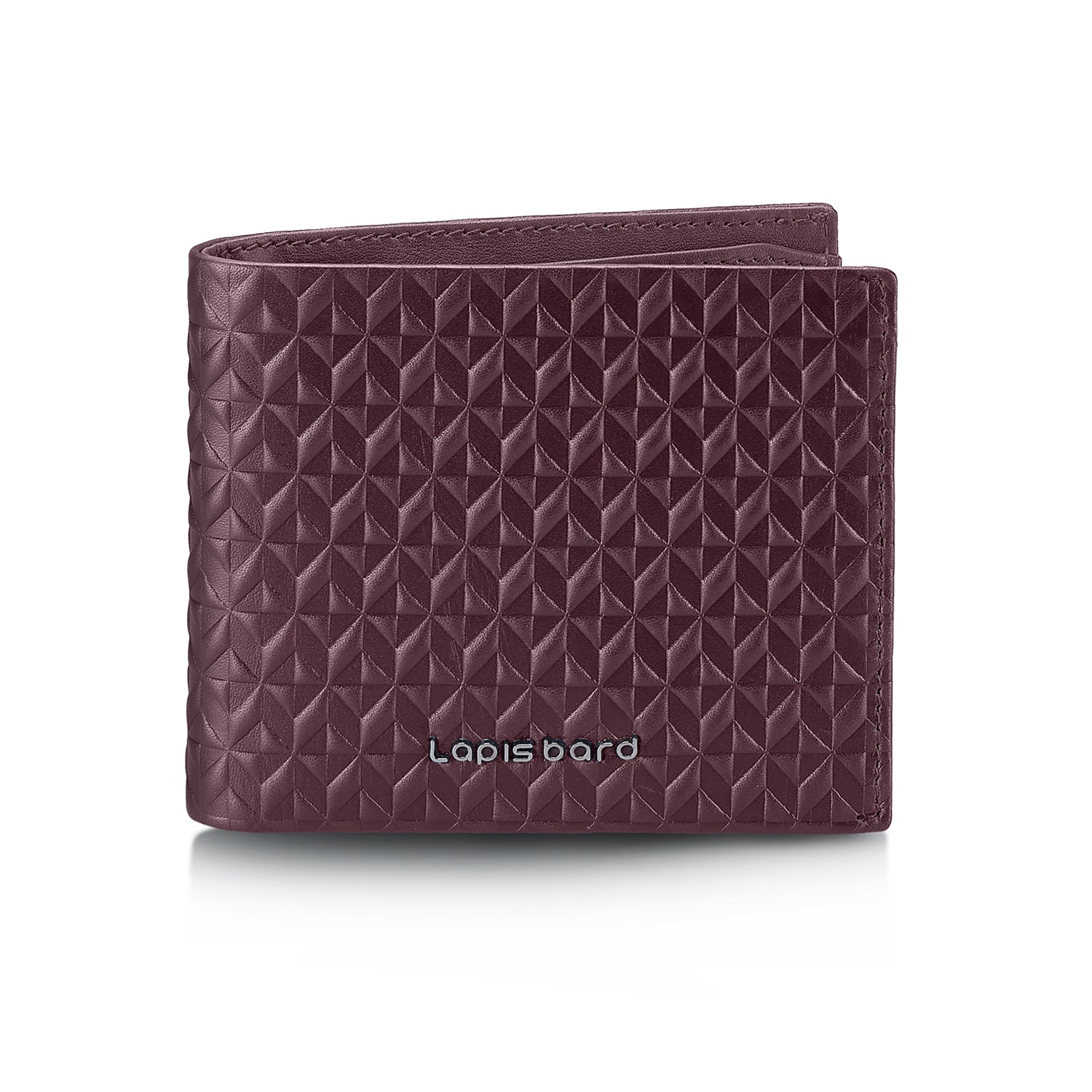 Enigma Bi-Fold Wallet - Bordeaux