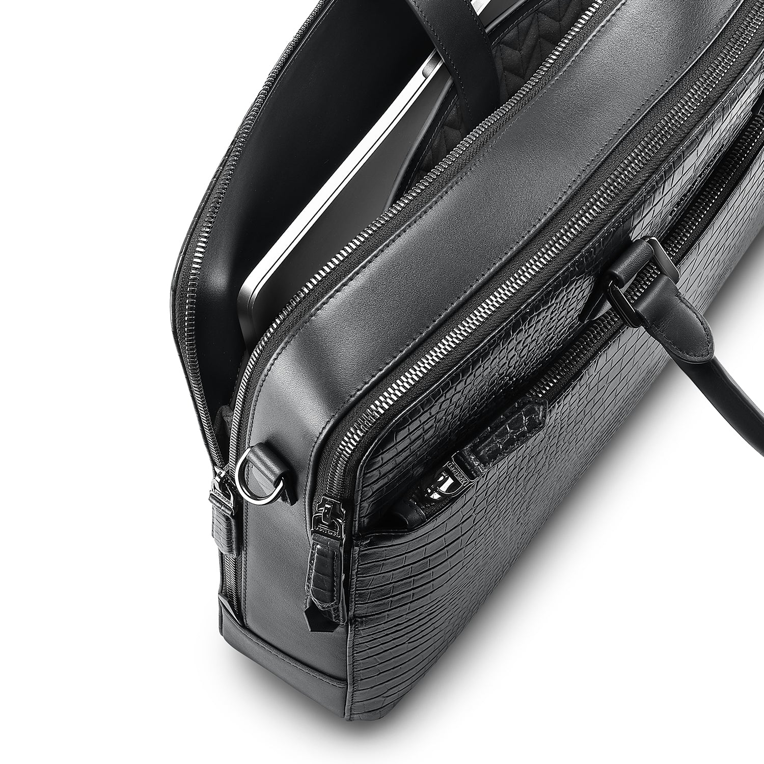 Mandeville Noir Laptop Bag (Double Compartment)