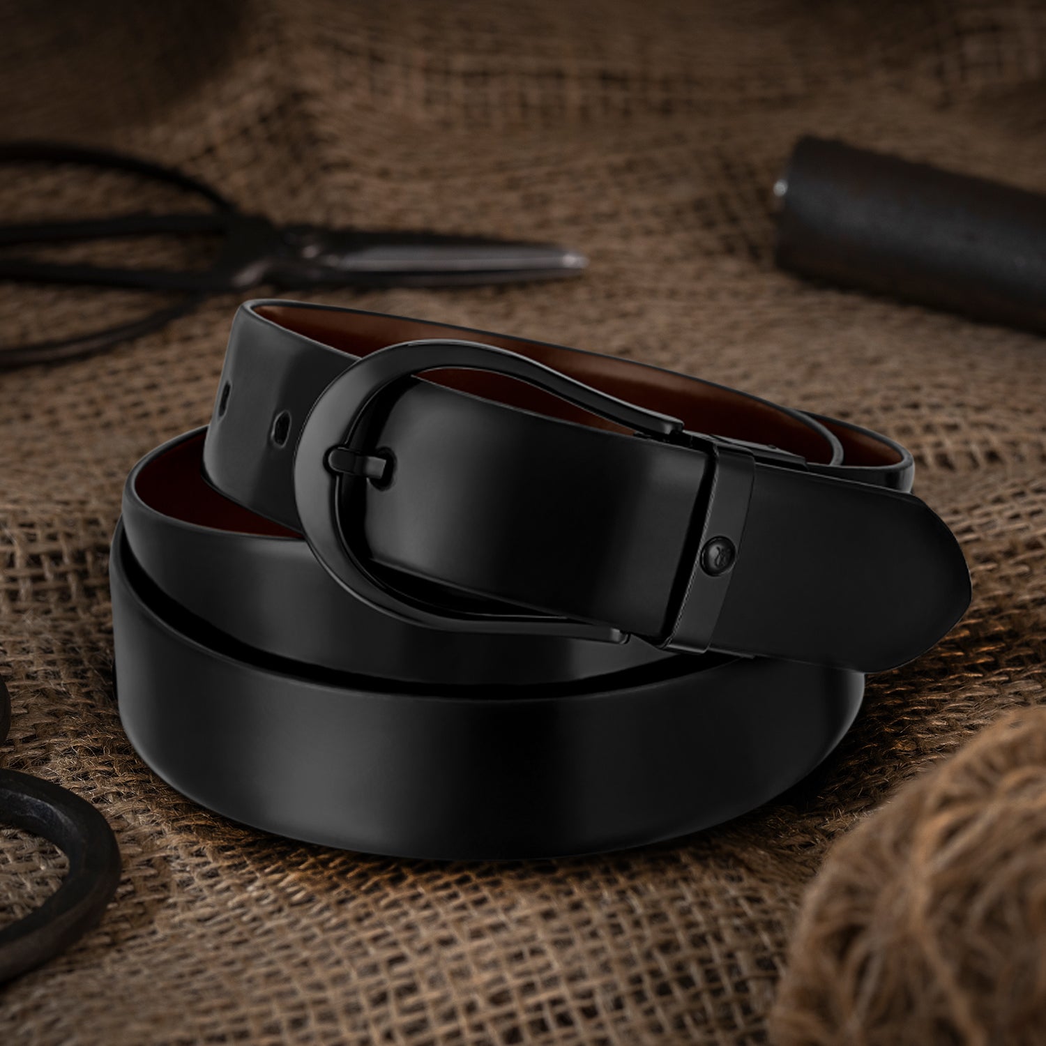 Sullivan Reversible Leather Belt