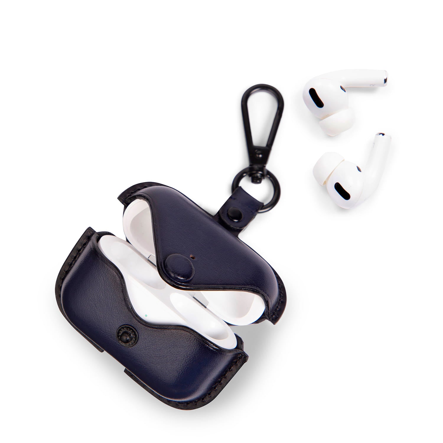 Ducorium Navy Leather AirPod Pro Case