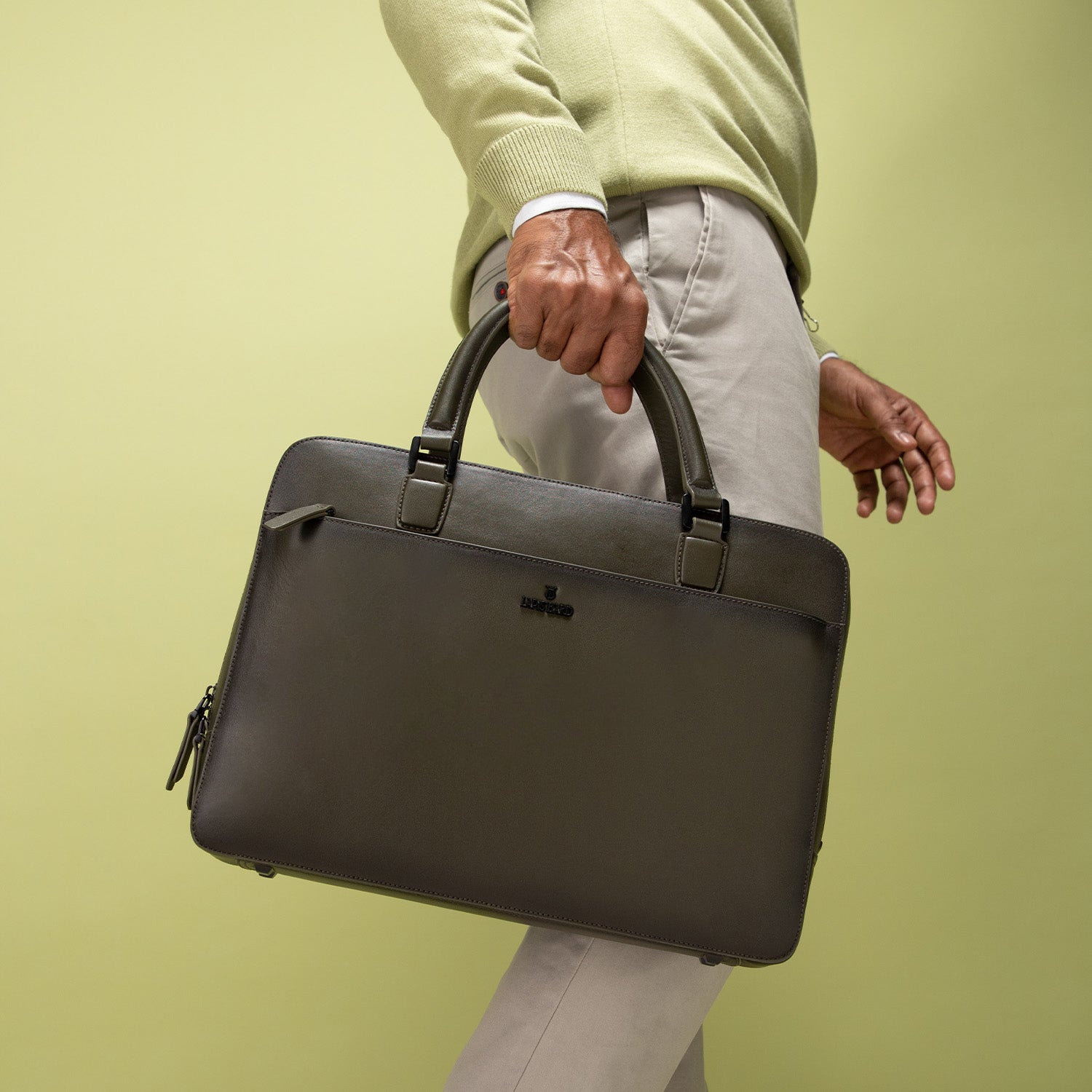 Buy Spencer Olive Laptop Bag Online