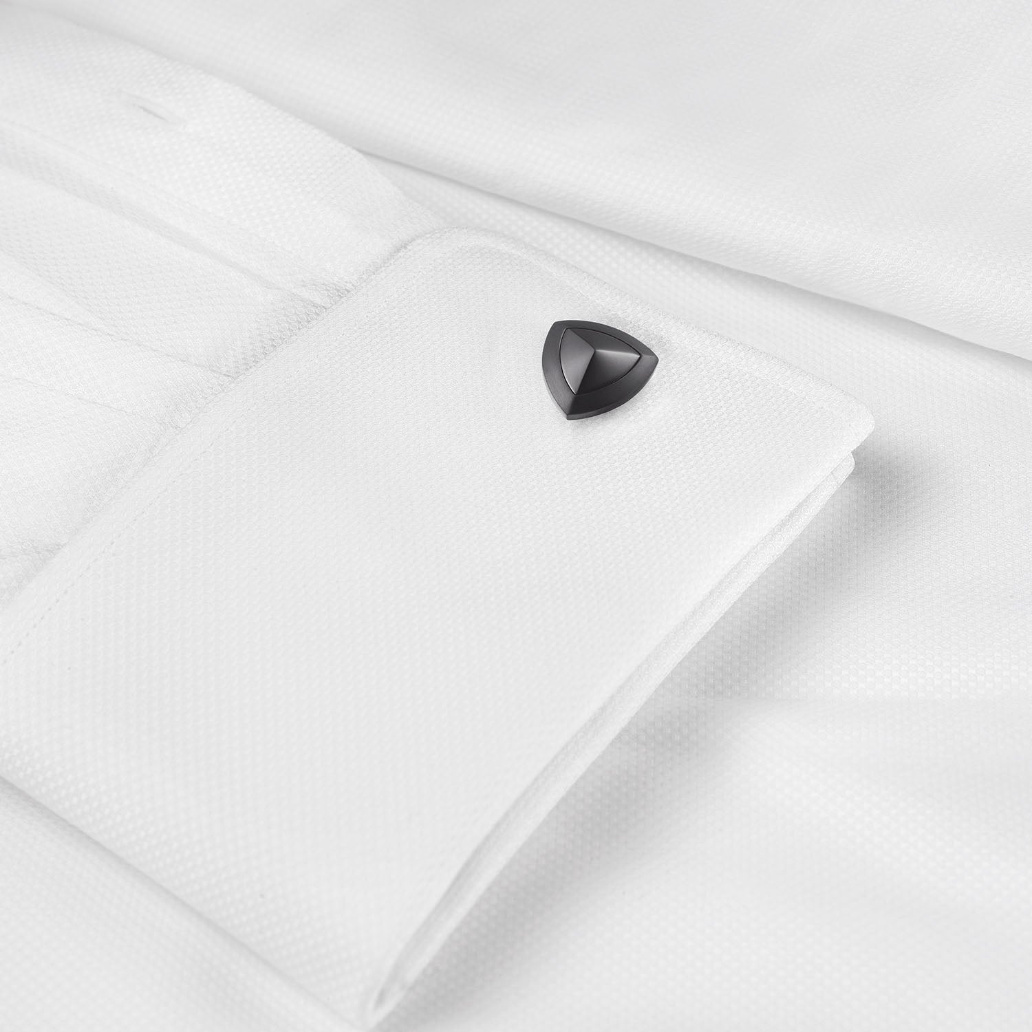 Basildon Matte Black Cufflinks