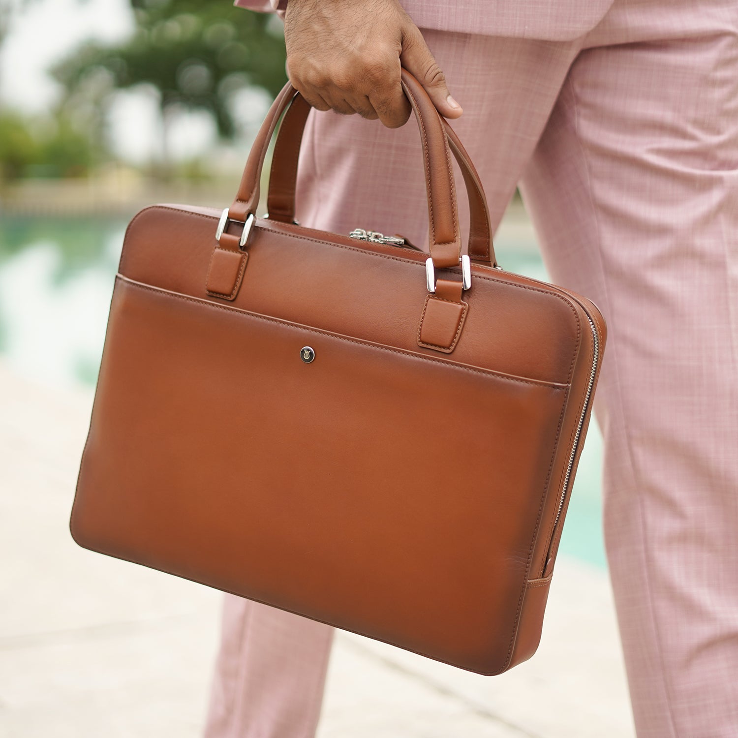 Buy Spencer Cognac Laptop Bag Online