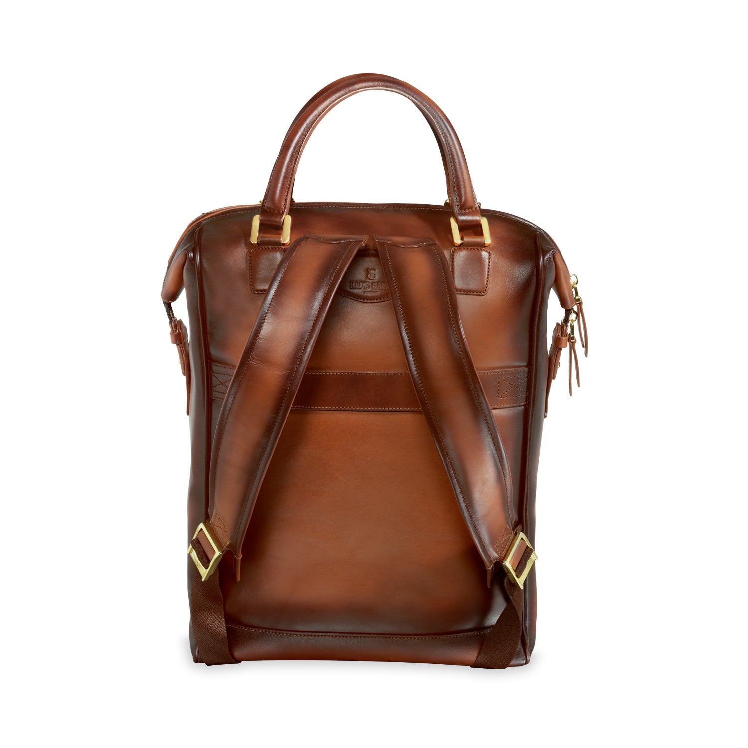 Roxton Cognac Tote Backpack