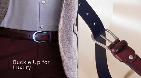 Exploring the World of Luxury Men's Leather Belt With Lapis Bard