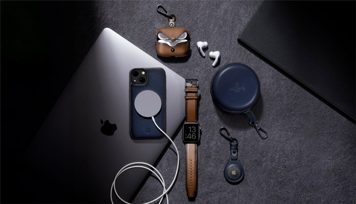 Shop Leather Tech Accessories & Organizers | Lapis Bard