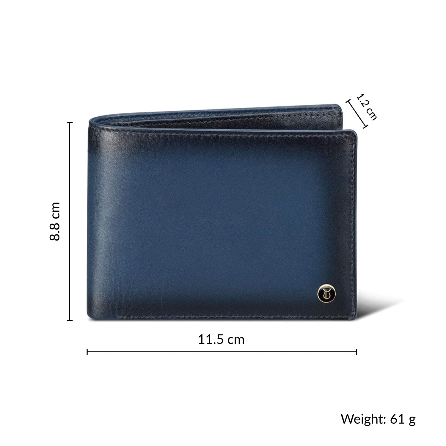 小物 HIROKO HAYASHI LAPIS Leather Wallet Blue Buy Ducorium Classic Bi-Fold Wallet Online