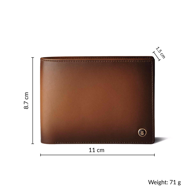 Ducorium Cognac Bi-Fold Wallet