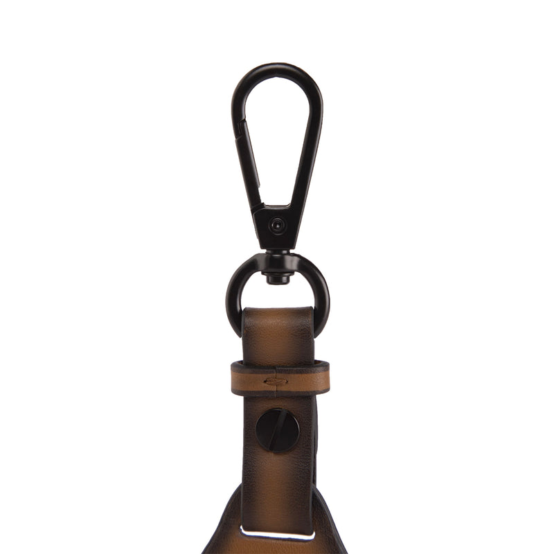 Cognac AirTag Holder