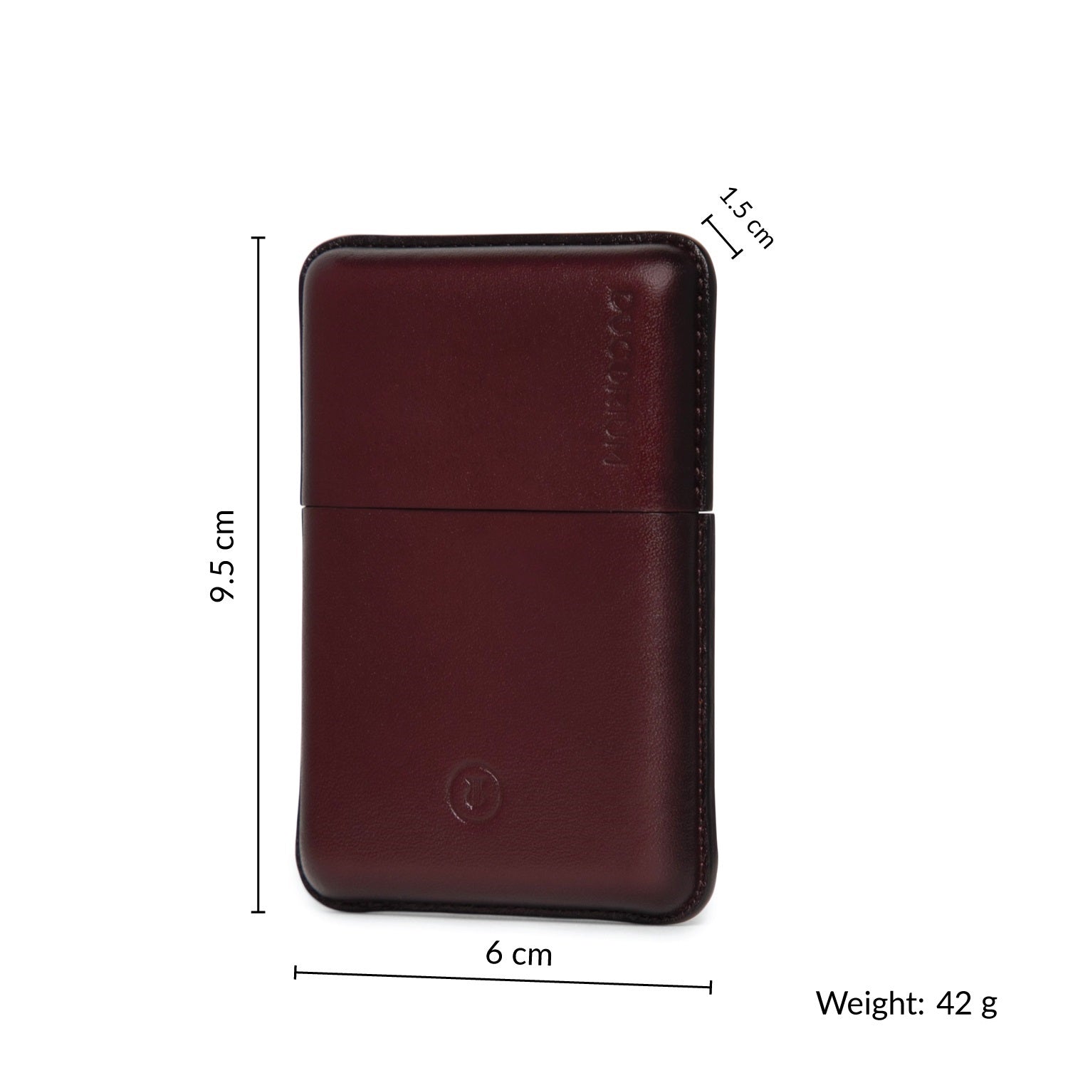 Ducorium Bordeaux Moulded Card Case