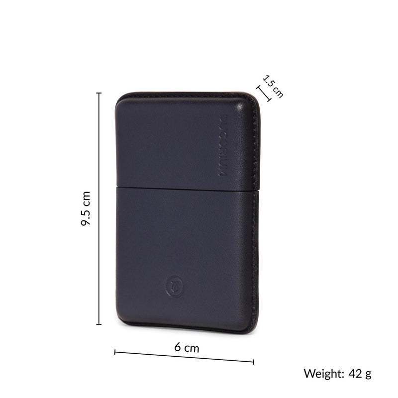 Ducorium Navy Moulded Card Case