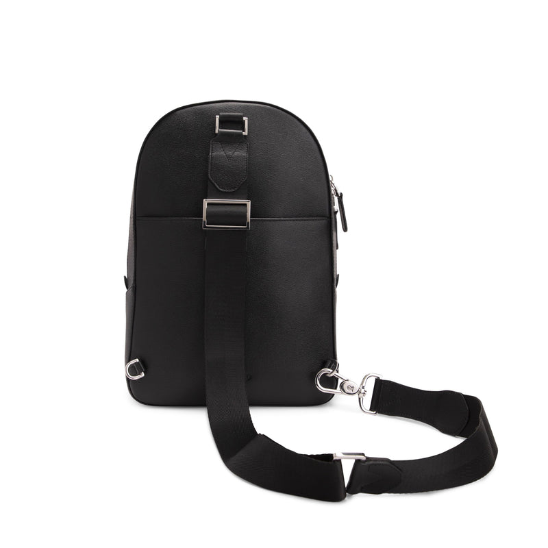 Louis Vuitton, Bags, Louis Vuitton Anton Black Leather Backpack