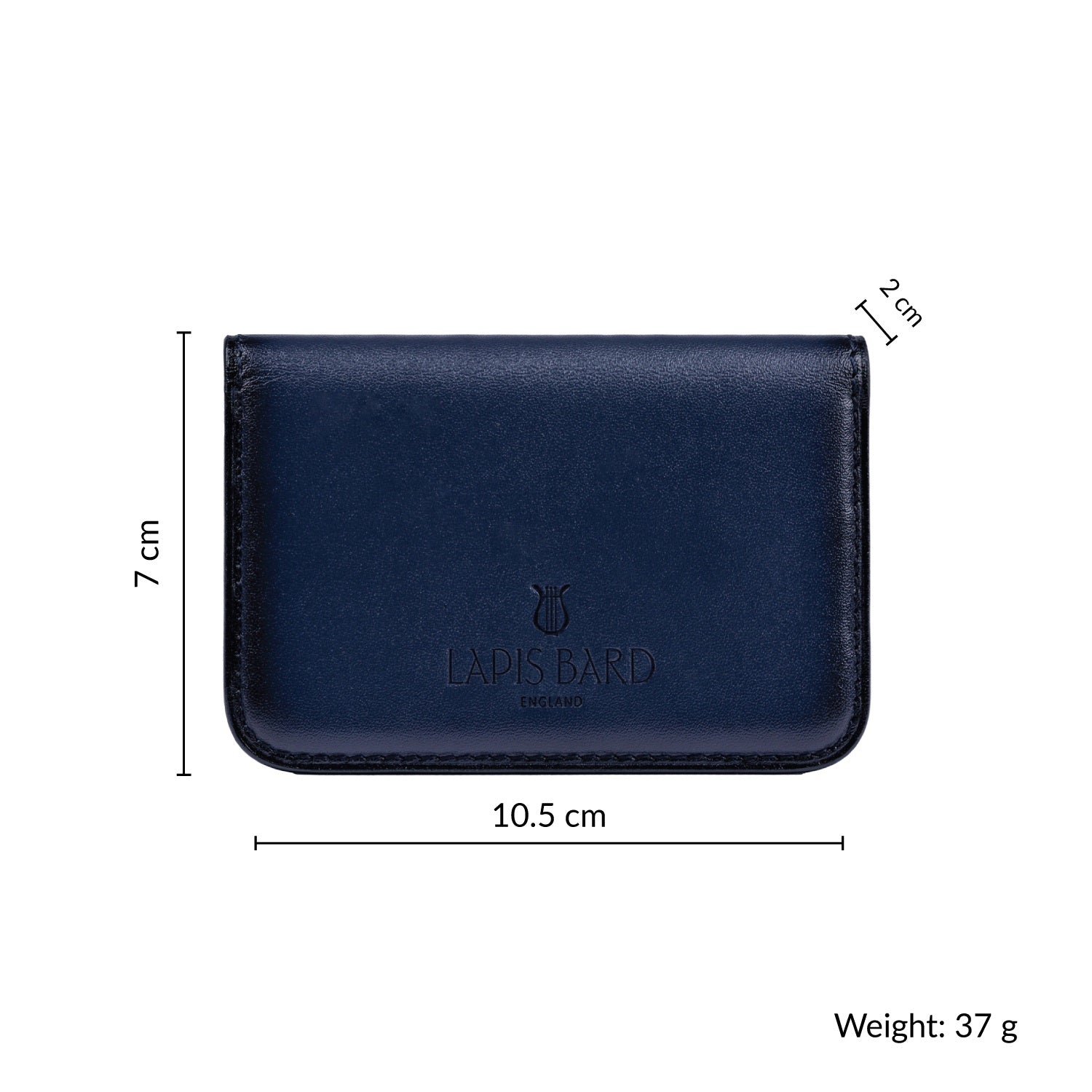 Ducorium Navy moulded credit card case