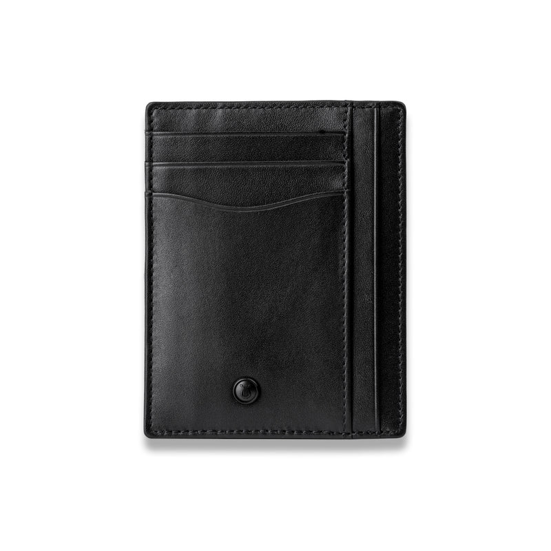 Carbon Black Credit Card Holder