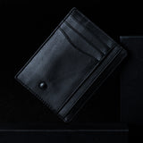 Carbon Black Credit Card Holder