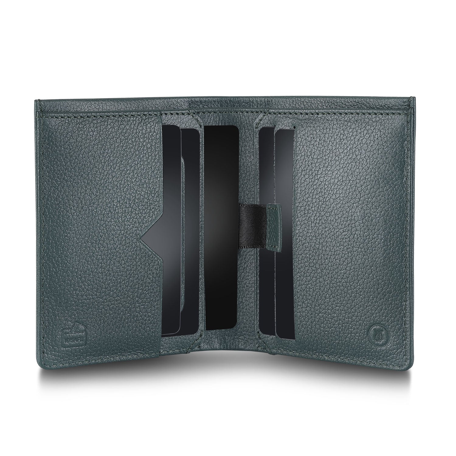 Verdant Dual Compartment Bi-Fold Wallet