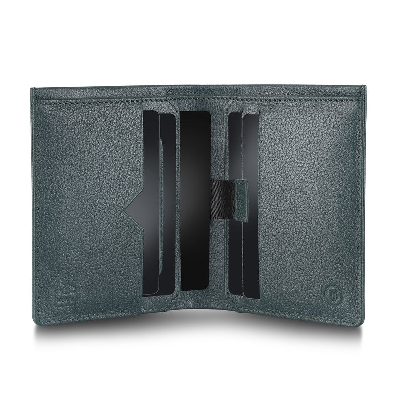 Verdant Dual Compartment Bi-Fold Wallet