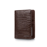 Mandeville Passport Wallet - Dark Brown