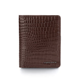 Mandeville Passport Wallet - Dark Brown