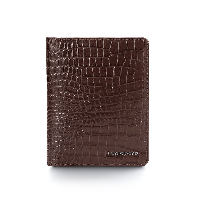 Mandeville Passport Wallet - Dark Brown