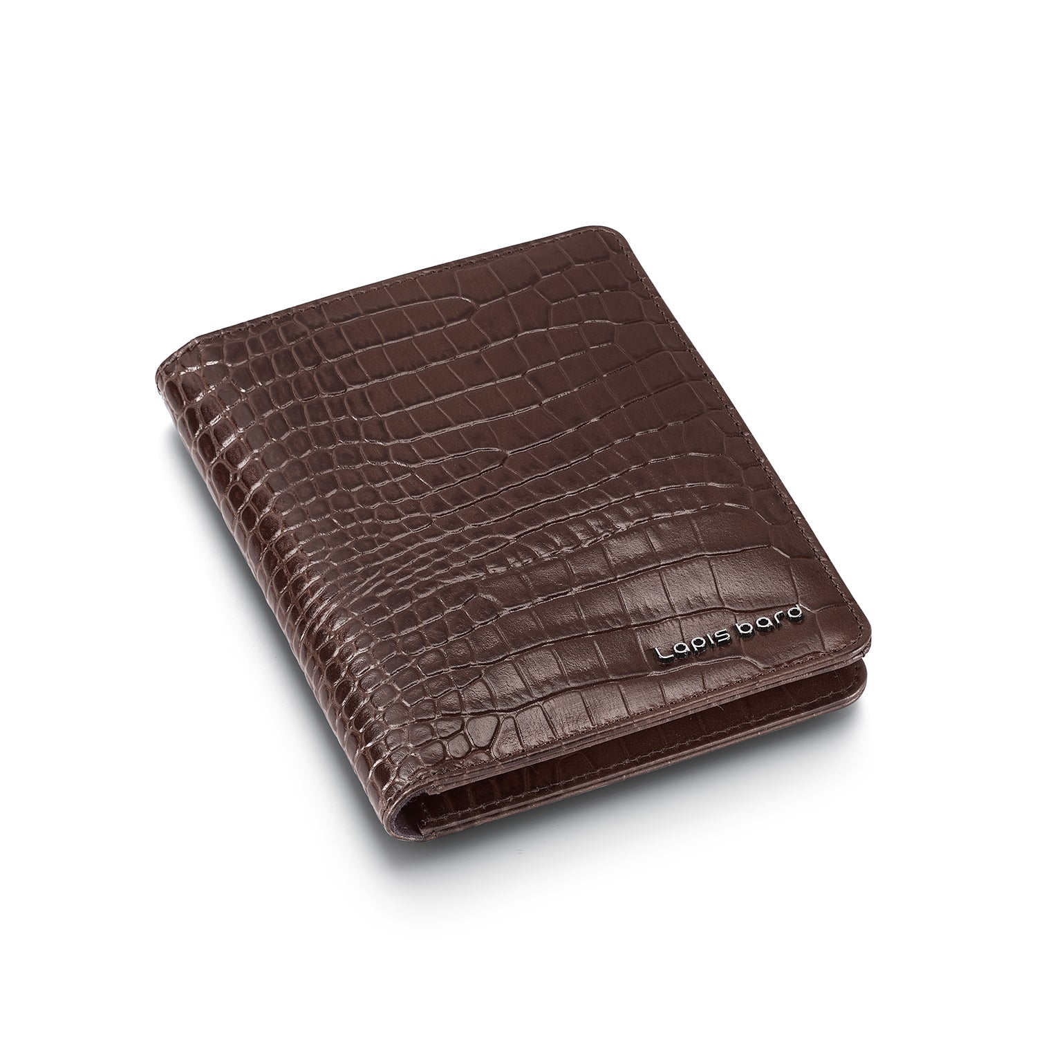 Mandeville Passport Wallet - Dark Brown