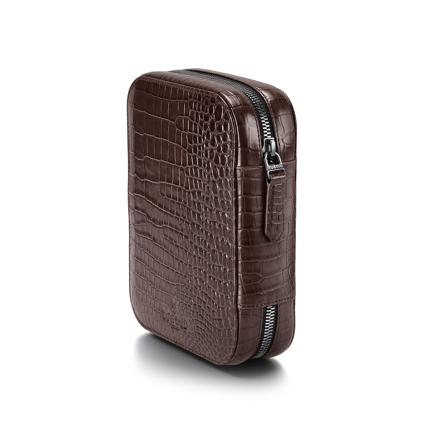Mandeville Croc-Textured Watchcase (4 Slots)
