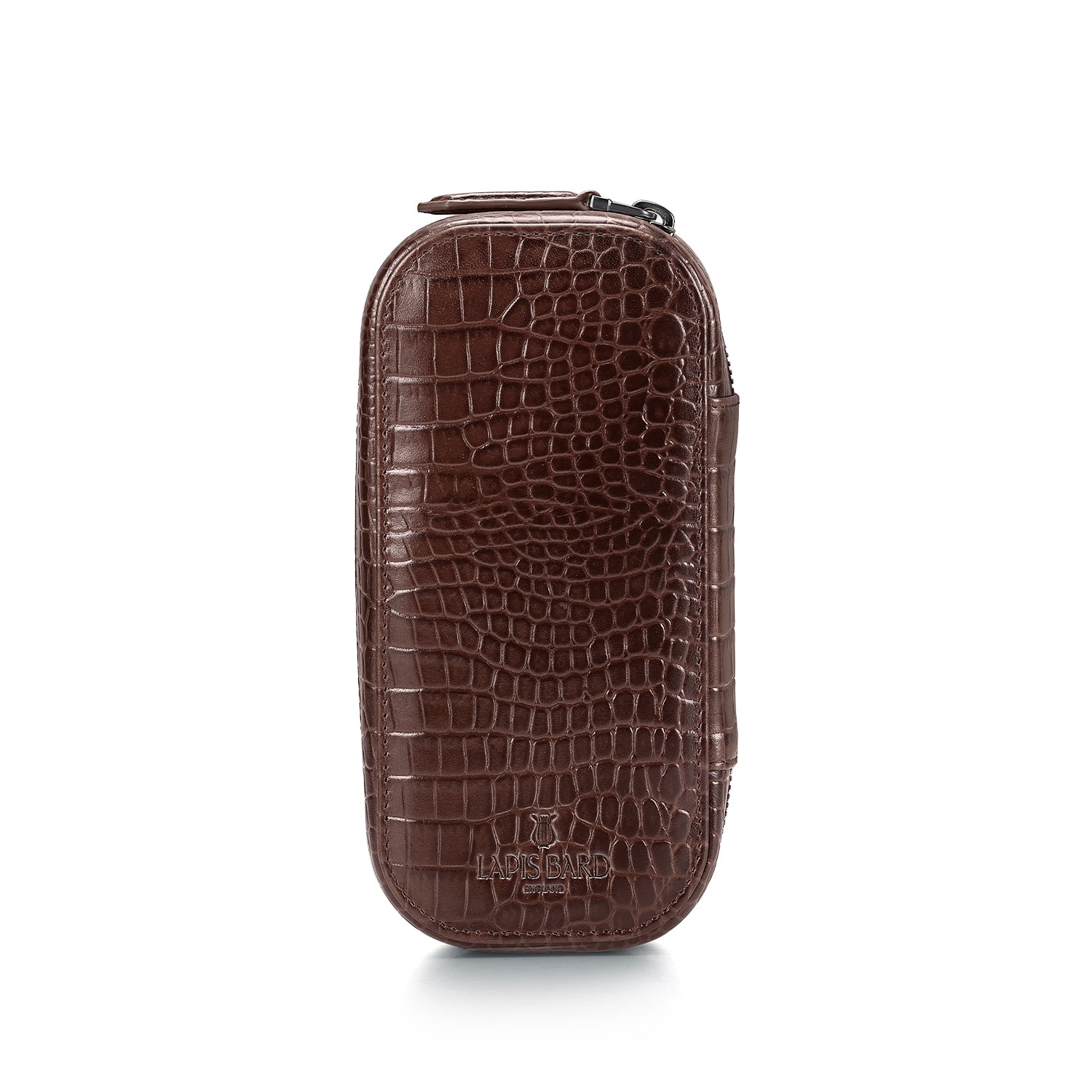 Mandeville Croc-Textured Watchcase (2 Slots)