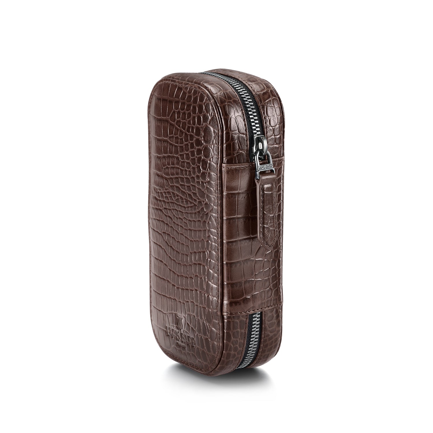 Mandeville Croc-Textured Watchcase (2 Slots)