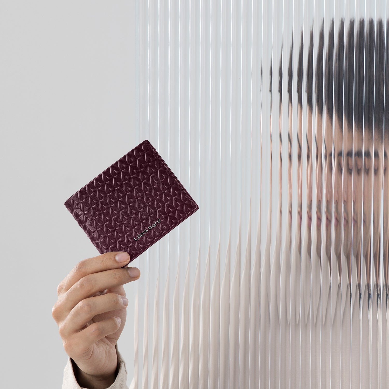 Enigma Bi-Fold Wallet - Bordeaux