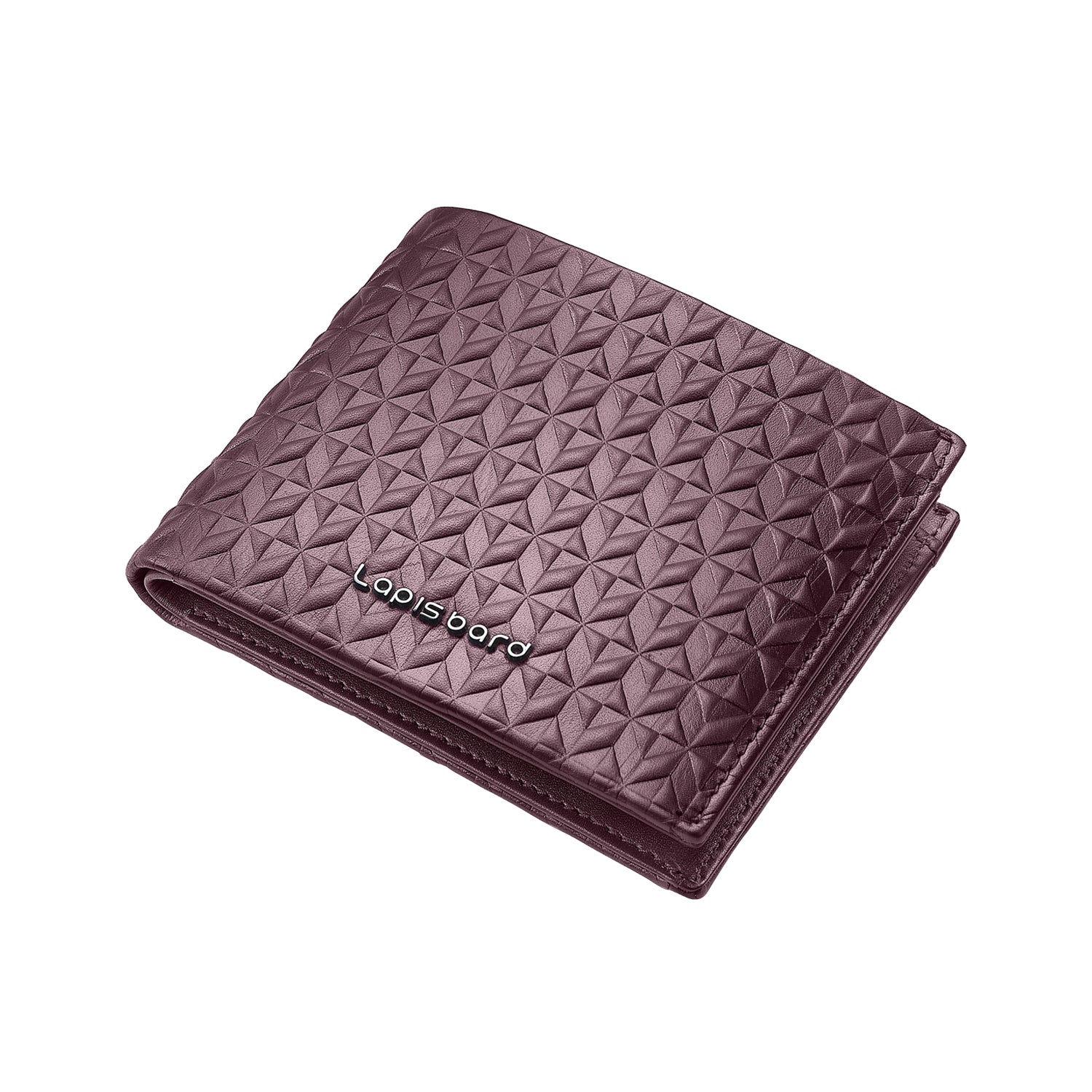 Enigma Bi-Fold Wallet - Bordeaux