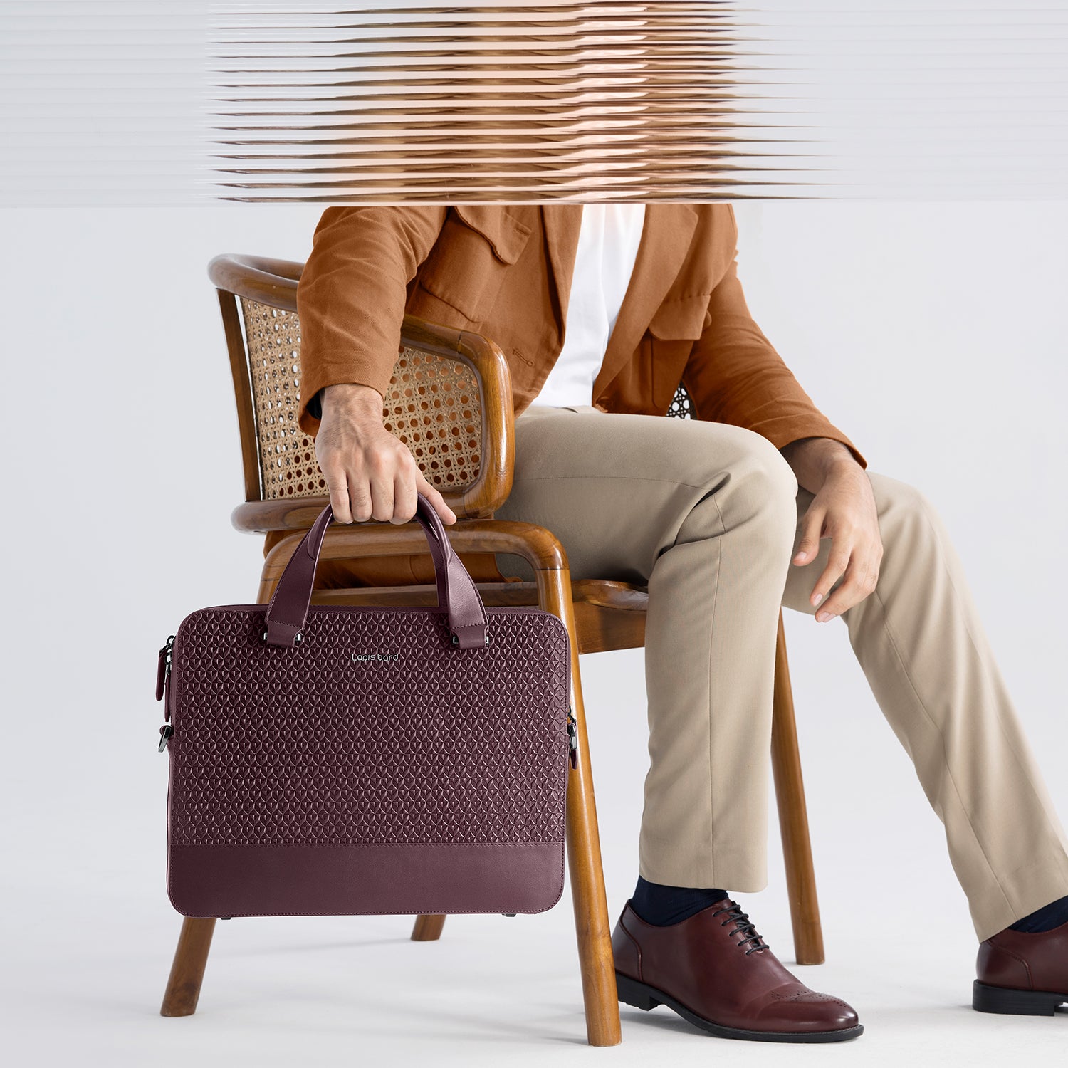 Enigma Laptop Bag - Bordeaux
