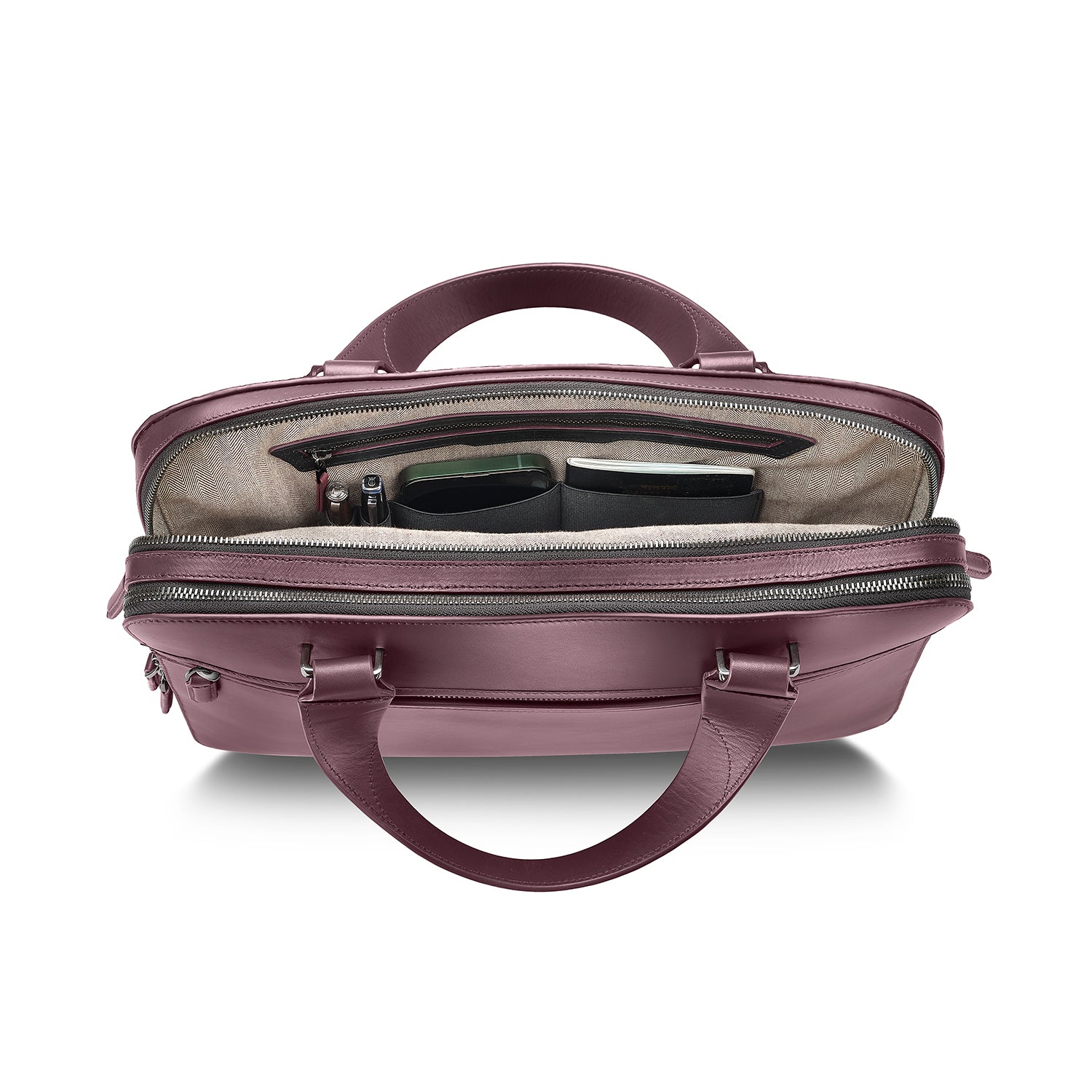Enigma Laptop Bag - Bordeaux