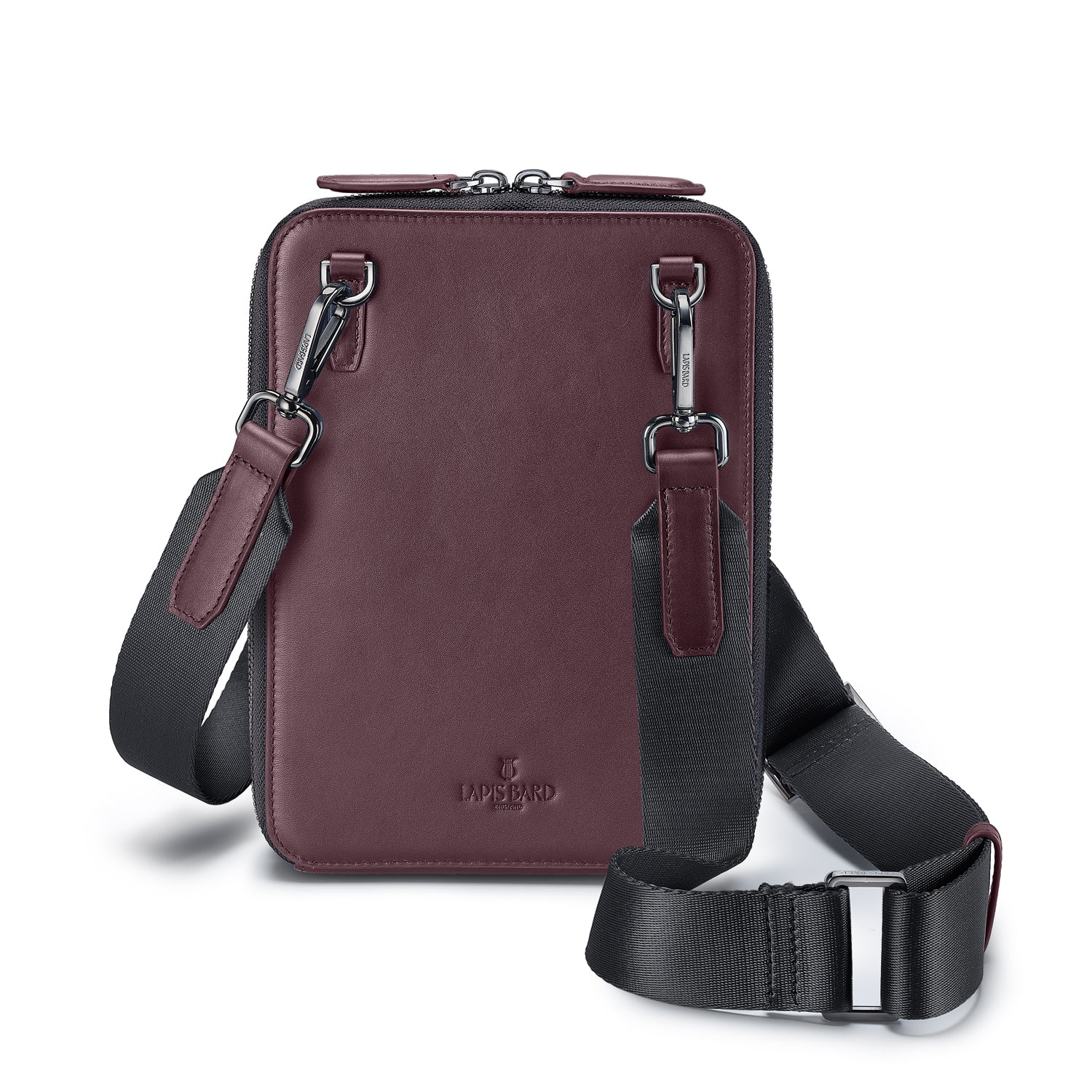 Enigma Crossbody Travel Bag - Bordeaux