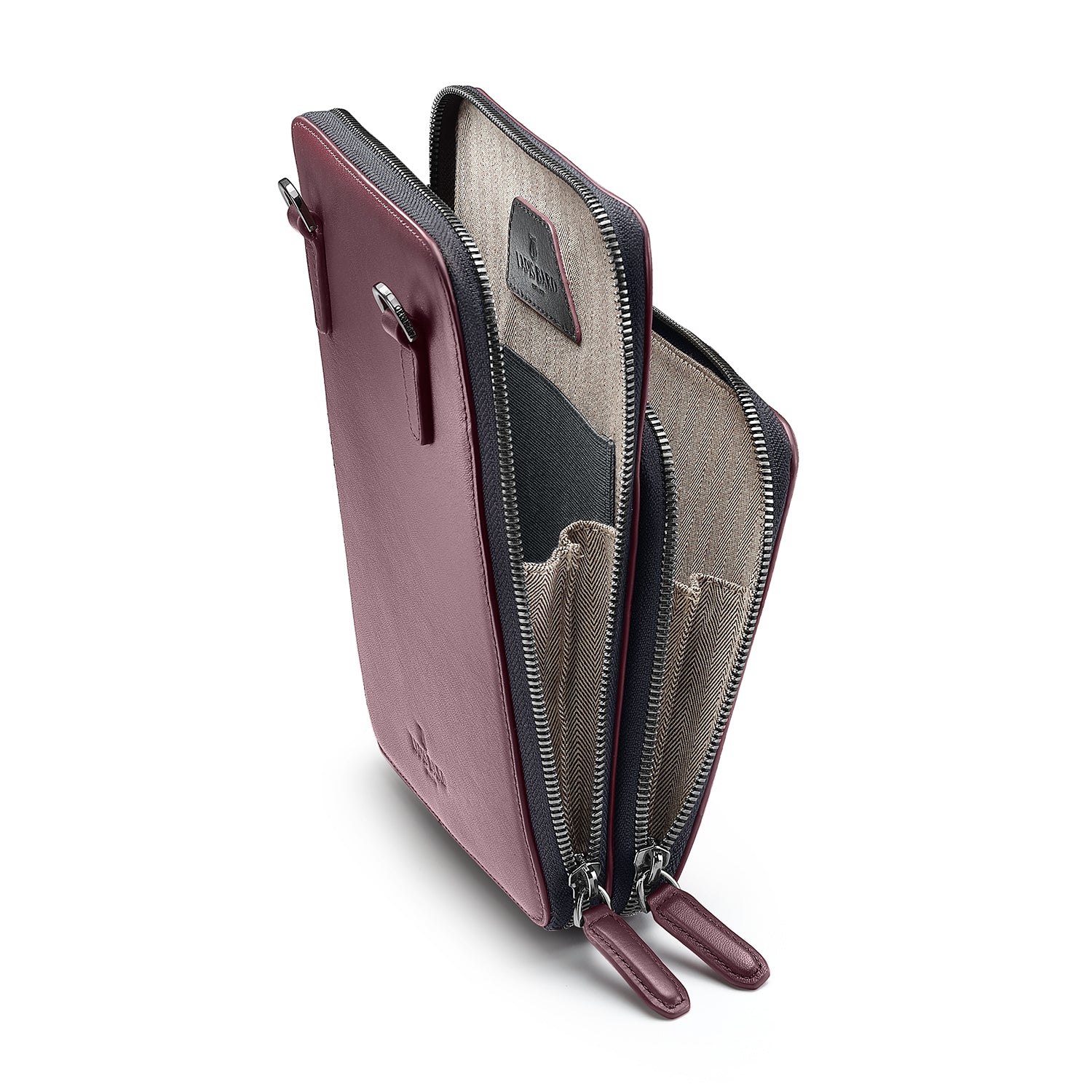 Enigma Crossbody Travel Bag - Bordeaux