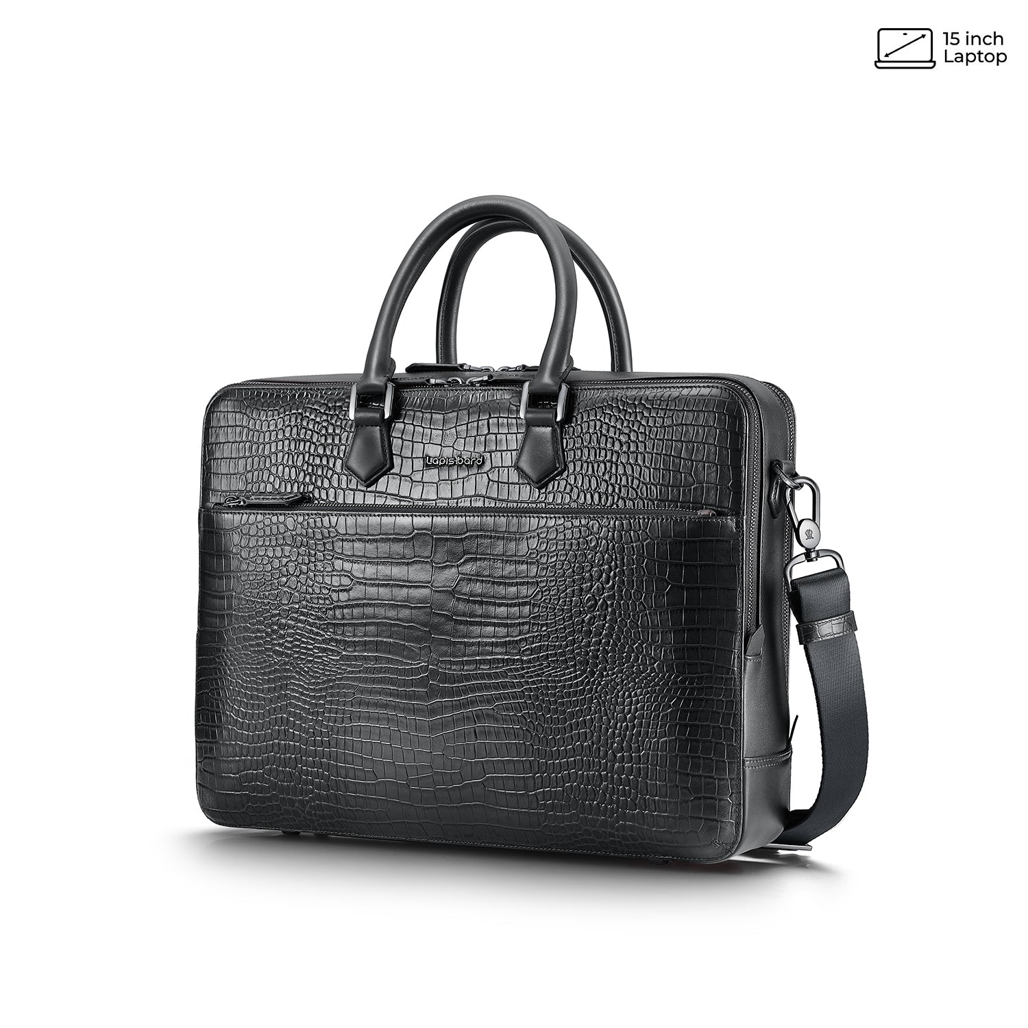 Mandeville Noir Laptop Bag (Double Compartment)