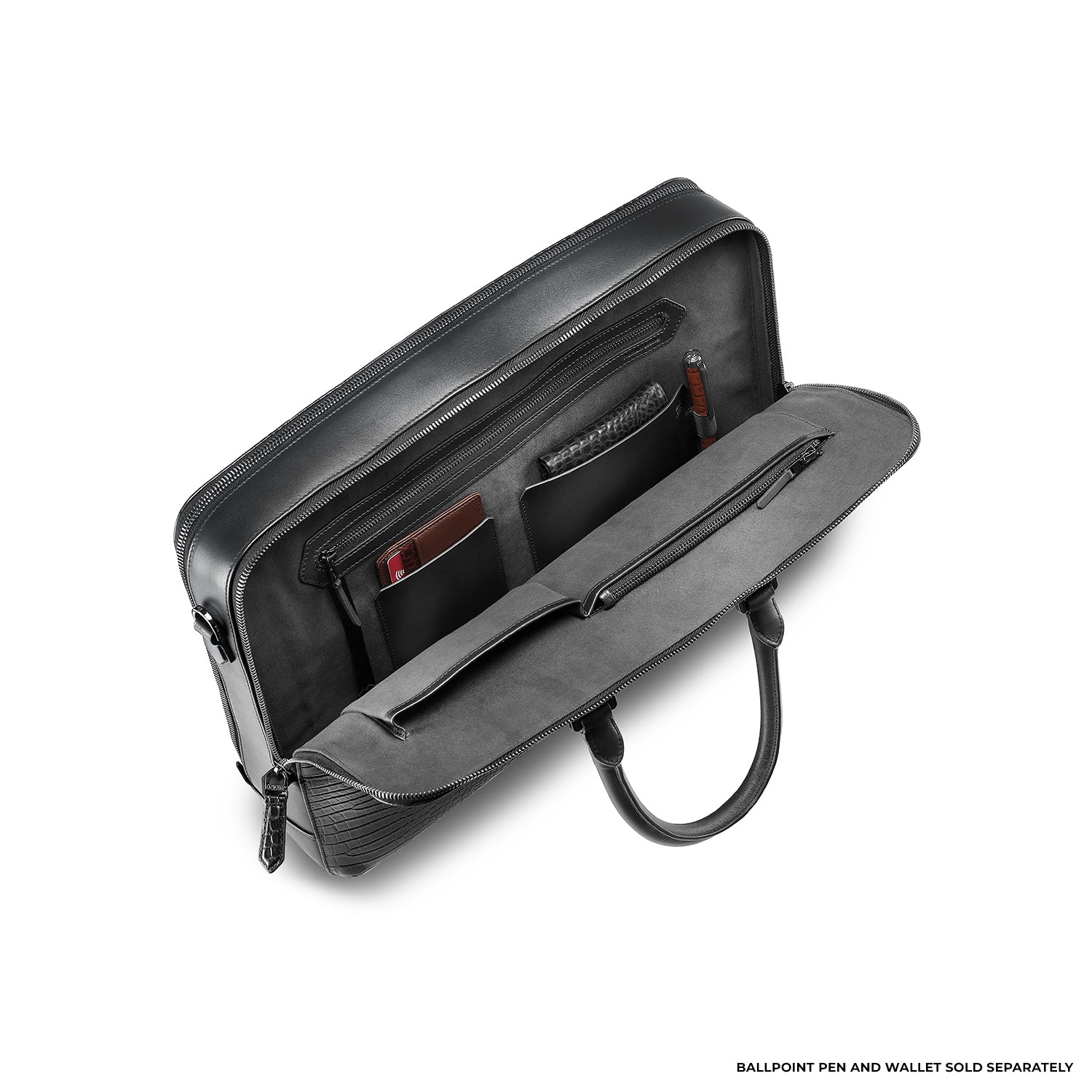 Mandeville Noir Laptop Bag (Double Compartment)