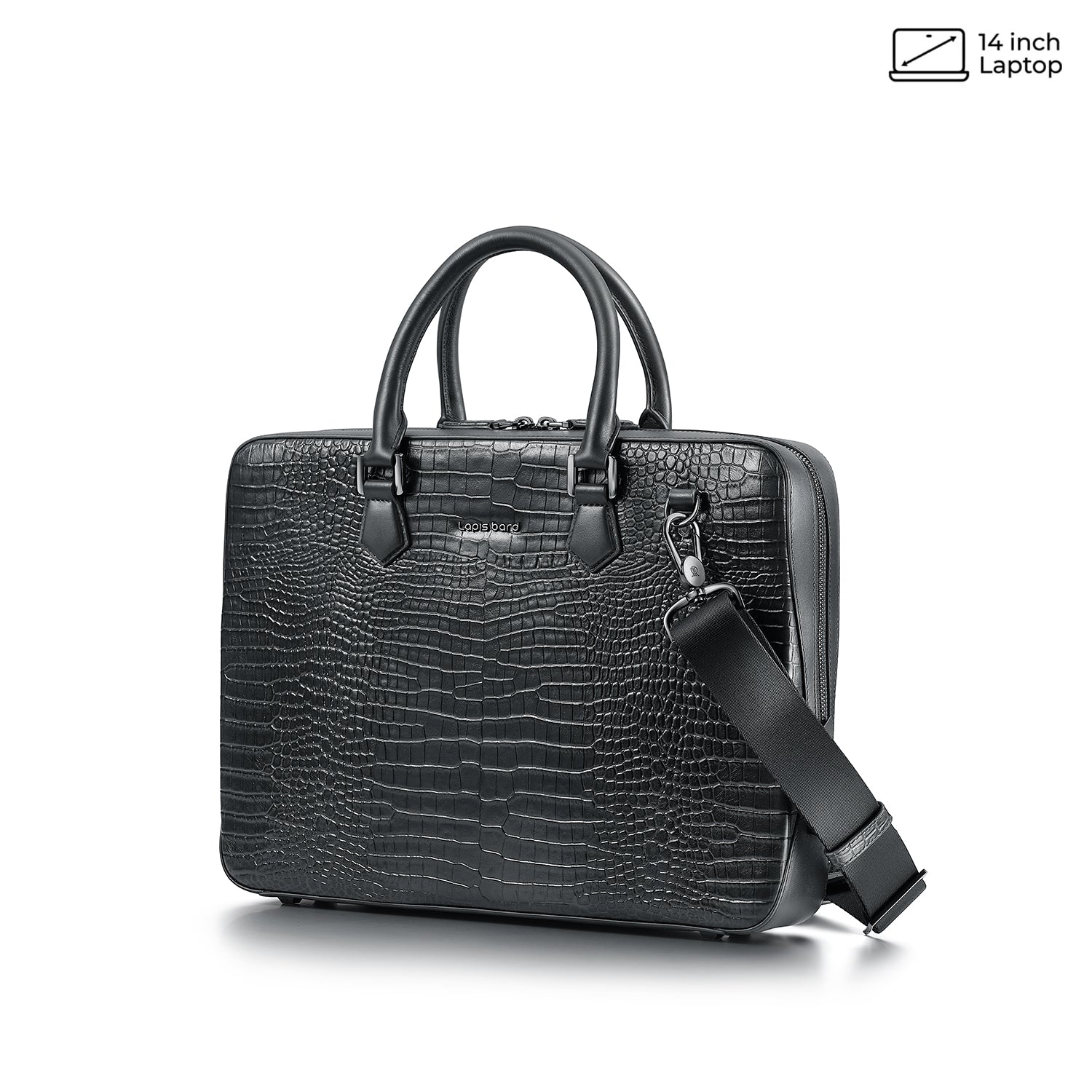Mandeville Noir Laptop Bag (Single Compartment)