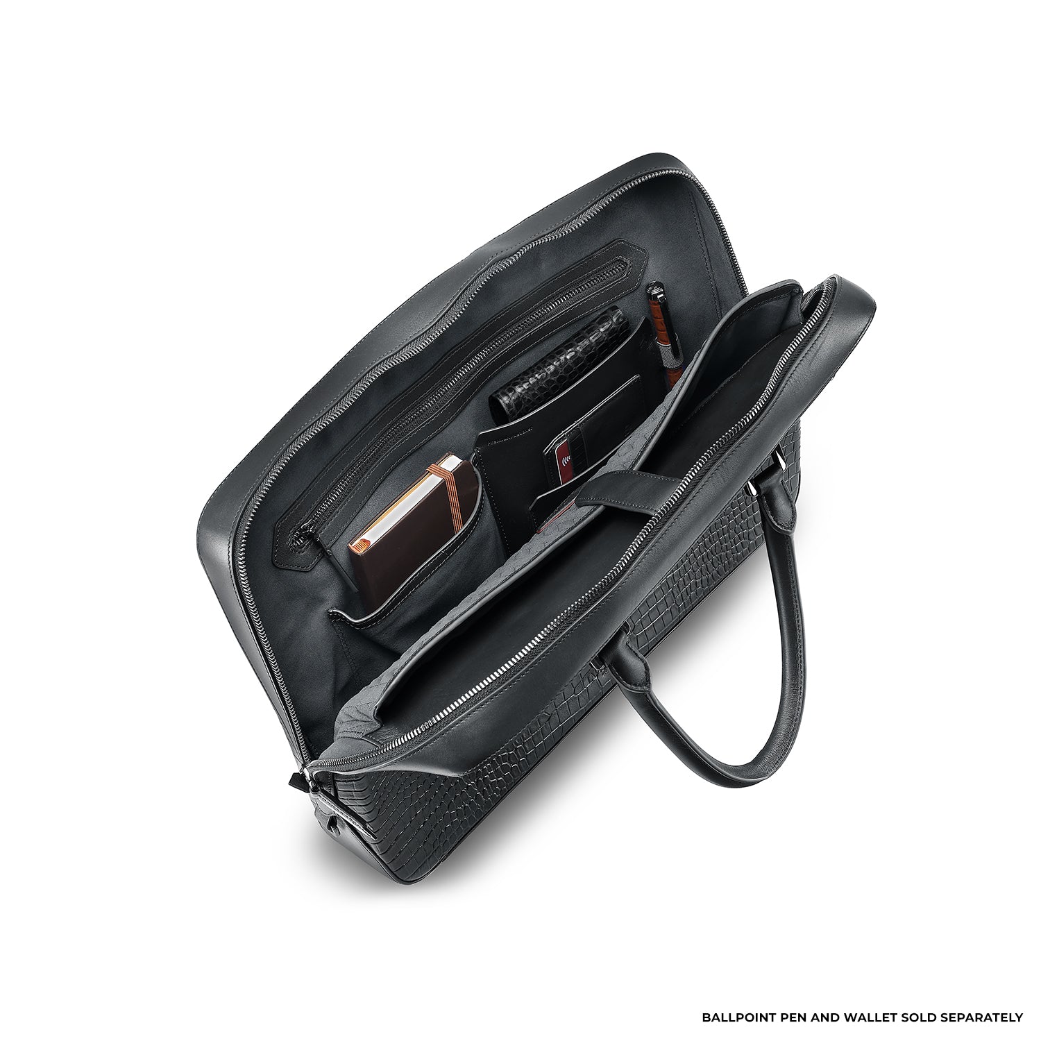Mandeville Noir Laptop Bag (Single Compartment)