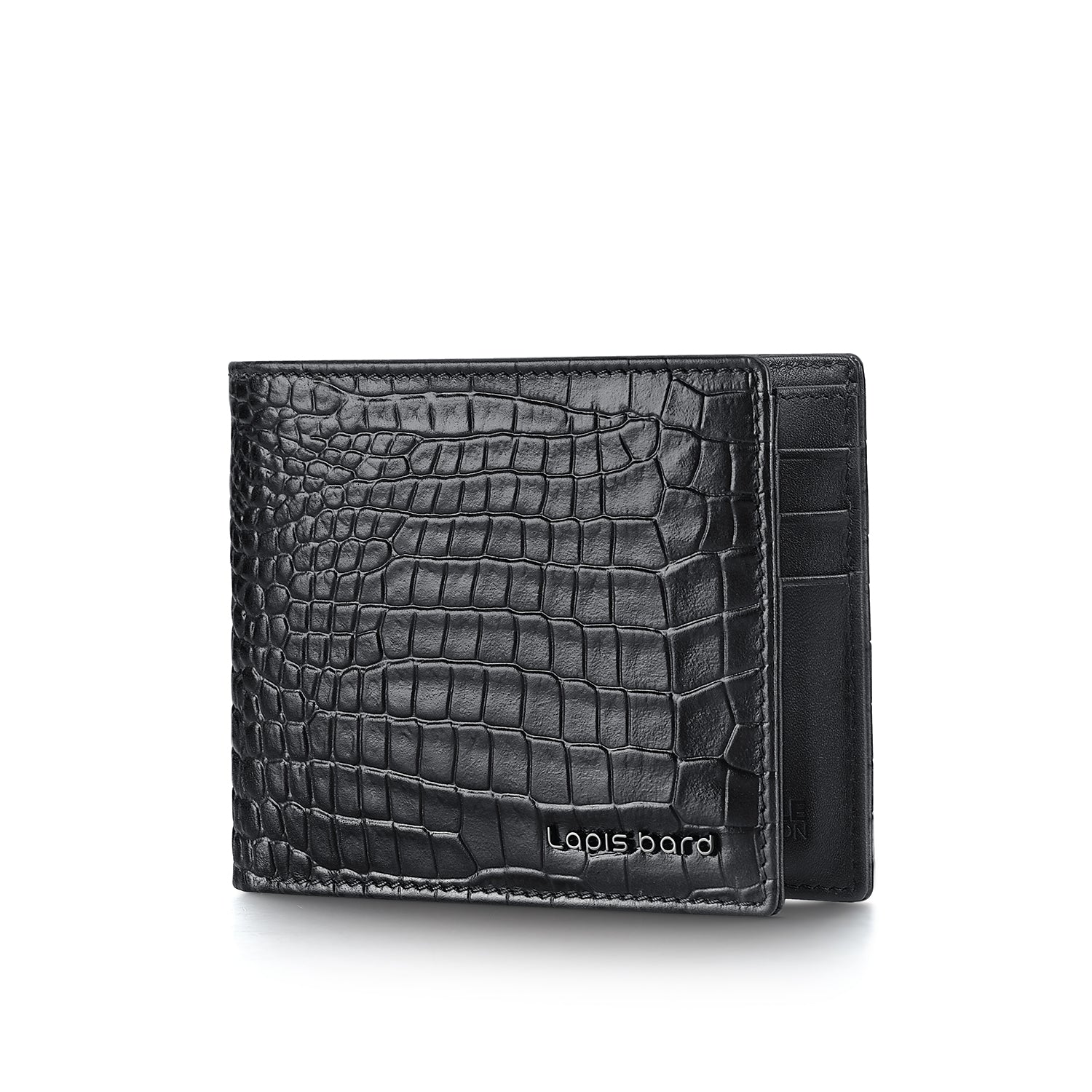 Mandeville Noir Wallet with Extra Credit Card Holder