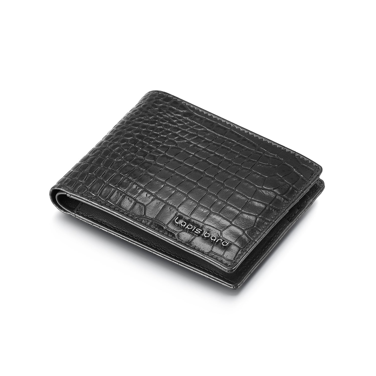 Mandeville Noir Wallet with Extra Credit Card Holder