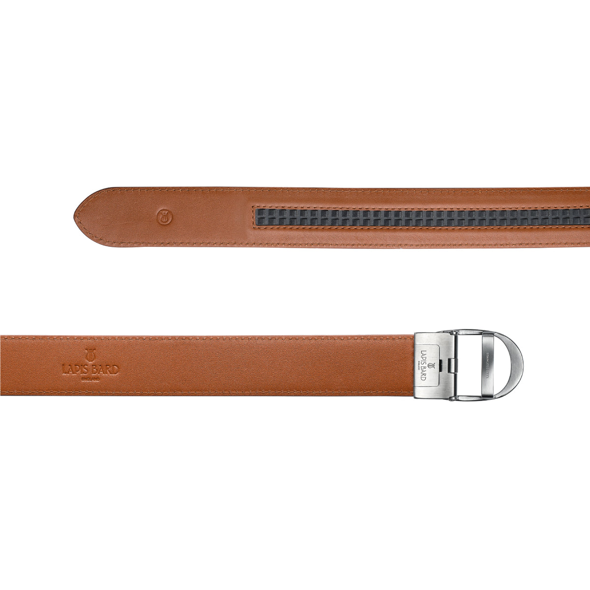 Nova Shiny Chrome Autolock Buckle With Tan Leather Strap