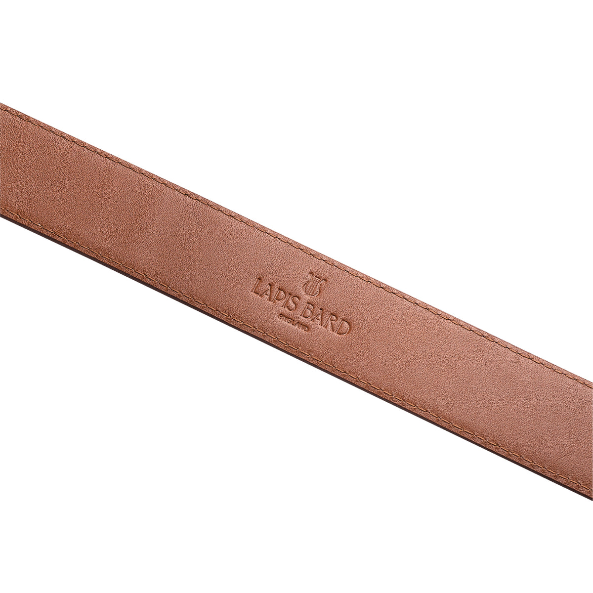 Nova Shiny Chrome Autolock Buckle With Tan Leather Strap