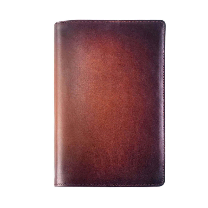 Buy Cognac Ducorium Leather Notebook Jacket Online