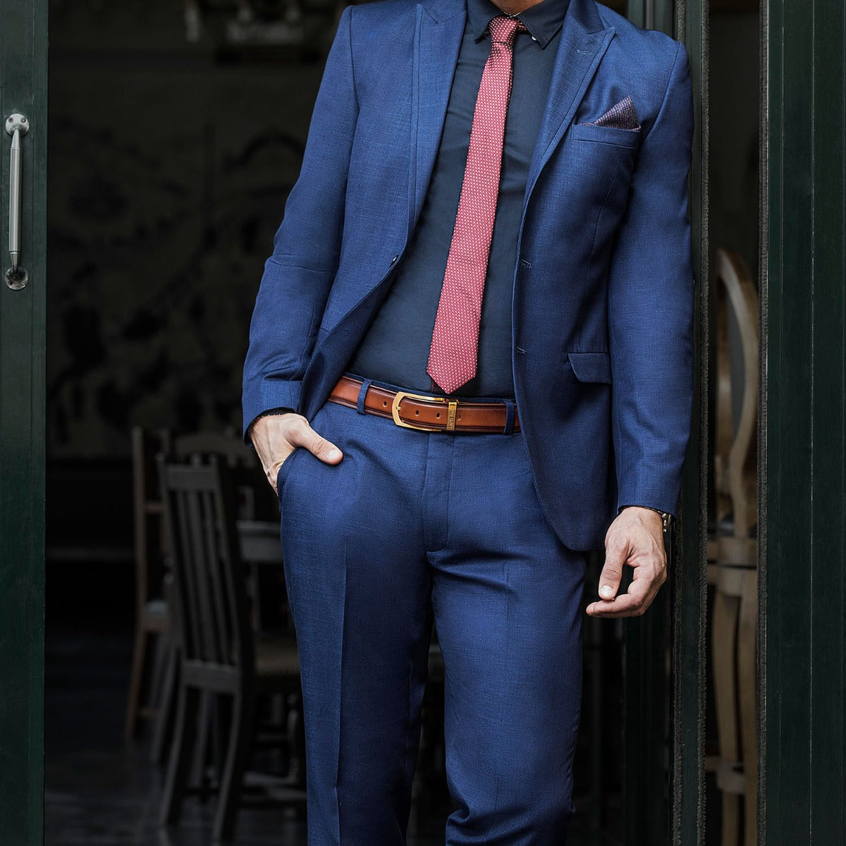 Ducorium Cognac Leather Belt