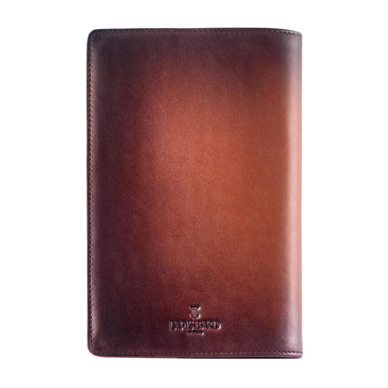 Cognac Ducorium Leather Notebook Jacket