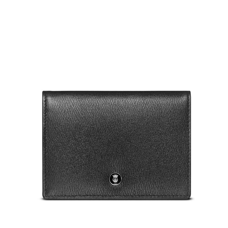 Lapis Bard Belgravia 6cc Credit Card Holder - Black