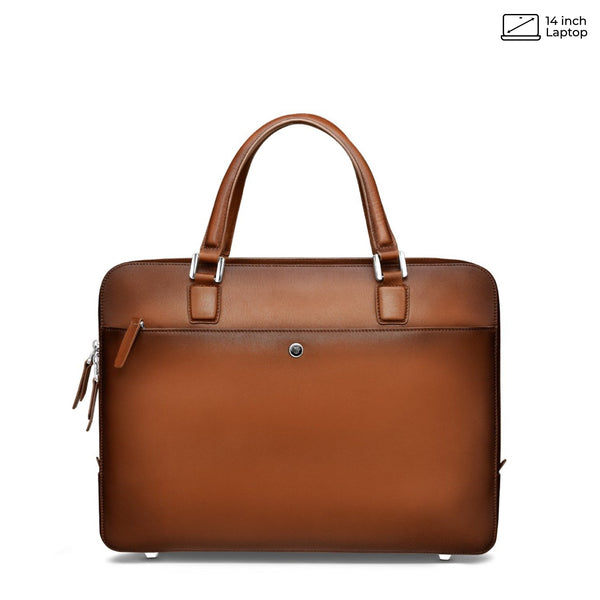 Spencer Cognac Laptop Bag