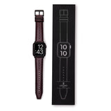 Classic Bordeaux Apple Watch Strap