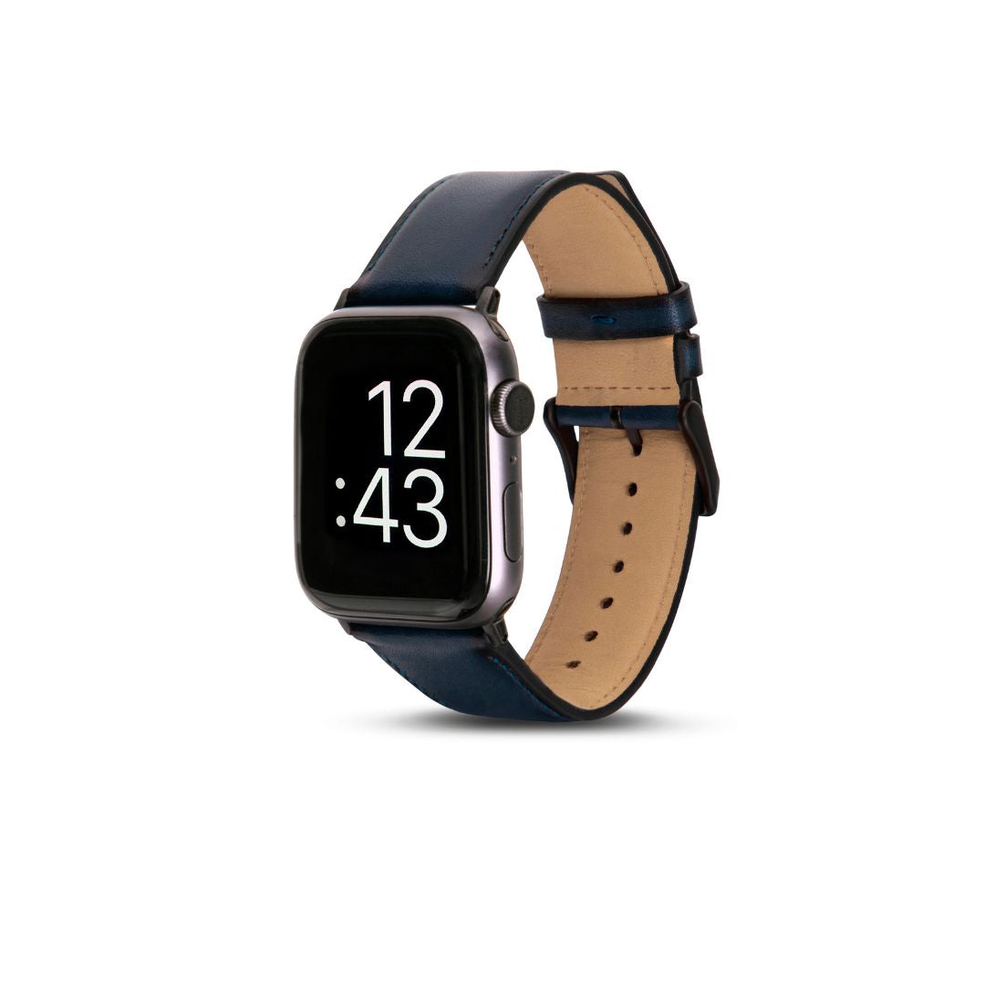 Classic Navy Apple Watch Strap